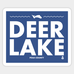 Polk County, Wisconsin - Deer Lake Sticker